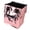 Rose Gold, variant on M Buder Grocery Bag On Wheels Large Capacity 13.4 gal / 50.7 L Collapsible Shopping Rolling Bag Portable Foldable Utility Cart for Grocery Laundry Travel, Silver
