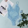 thumbnail image 4 of Everyday Bras for Women Lace Pajama Set for Women Men Brief Small Bridal Garter Set Lace Underpants Mens Mens Comfy Underwear Man under Ware Lingerie Shirt Set with Lace Lace Pajama Set for Blue S, 4 of 8