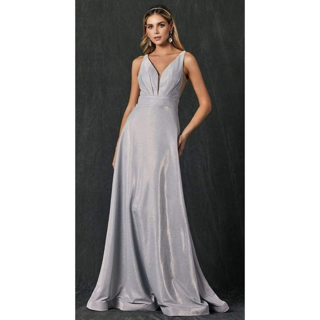 Robe de Bal Longue à Paillettes et Grande Taille