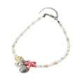 thumbnail image 1 of Pulsera bohemia de conchas y cuentas de estrella de mar, accesorio de verano para la playa con materiales naturales, joyería para la playa, 1 of 8