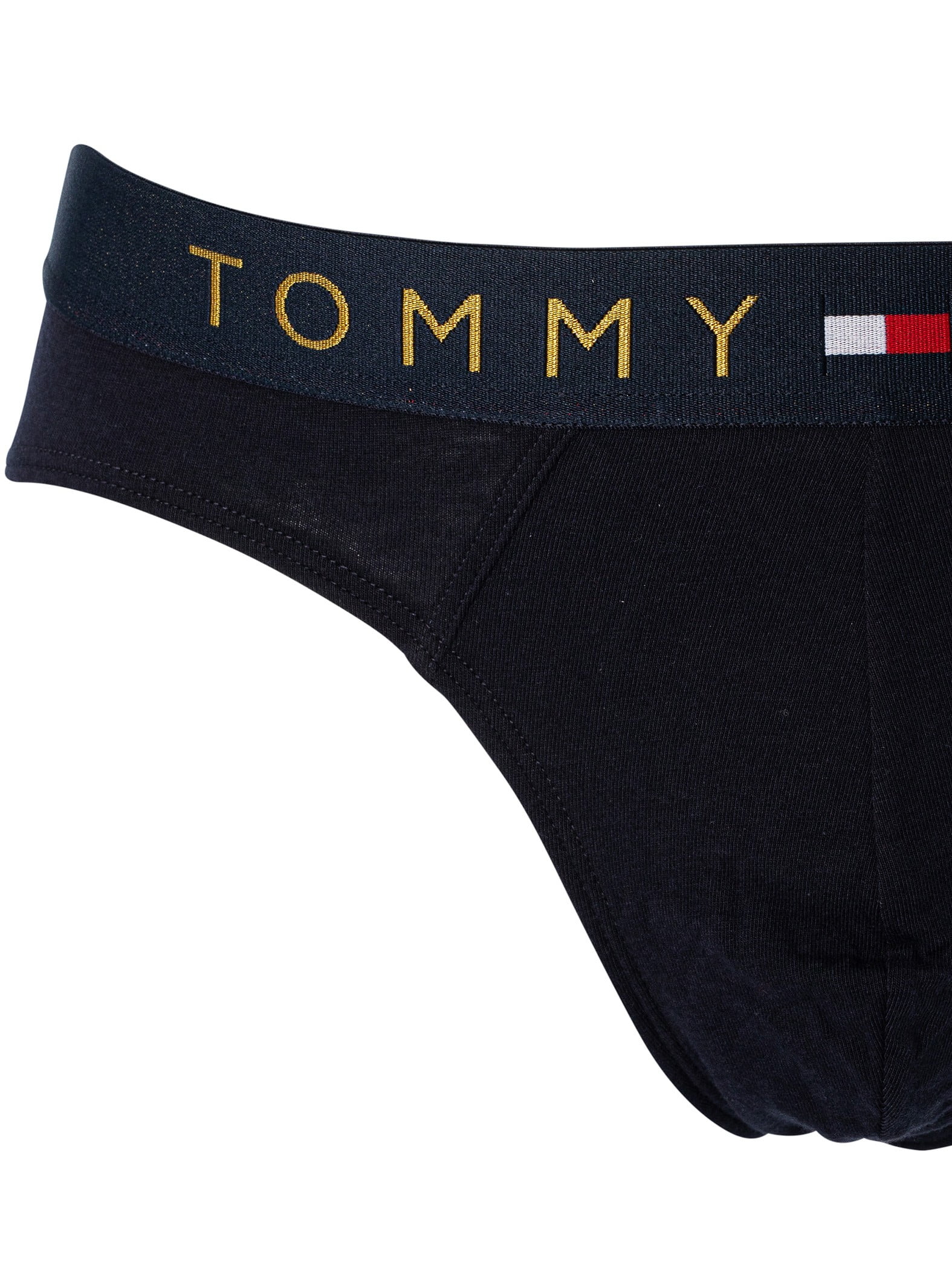 WB Briefs, Tommy 5 Multicoloured Pack Gold Hilfiger