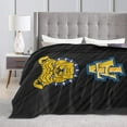 thumbnail image 4 of North Carolina A&T Aggies Fleece Blanket, Very Soft Microfiber Flannel Blanket for Couch Warm and Cozy for All Seasons, 4 of 6