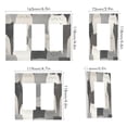 thumbnail image 2 of Yayeee Rocker Switch Wall Plate 3-Gang 6.5"x4.6" Home Decorative Outlet Cover, Gray Cute Cats, 2 of 6