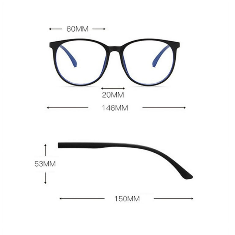 Plain glasses outlet for men