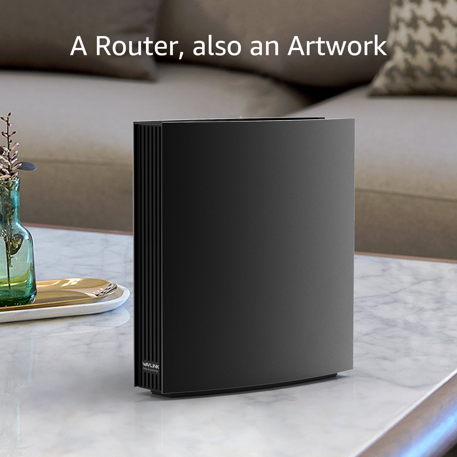 WAVLINK AC3200 WiFi Router, Dual Band Wireless Router with 2500sq.ft Coverage & 100 Devices| Support Guest WiFi, Parental Control, MU-MIMO, QoS, Beamforming