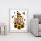 thumbnail image 5 of Cuadros Decorativos 5D Bee Gnome Rhinestone Dibujo Artesanía DIY Arte Full Round Drill Diamond Picture Likrtyny embutido en tela, 5 of 9
