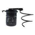 thumbnail image 1 of Soporte para de Pelo de Aluminio Negro, Soporte de Pared para Ventidor en , Estante Colgante con Taza Y para Baño, Zulema secador de pelo, 1 of 7