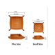 thumbnail image 2 of opean Entrance Door Organizer Leather Cosmetic Storage Basket Desktop Living Room Coffee Table Key Storage Basket Ornaments, 2 of 4