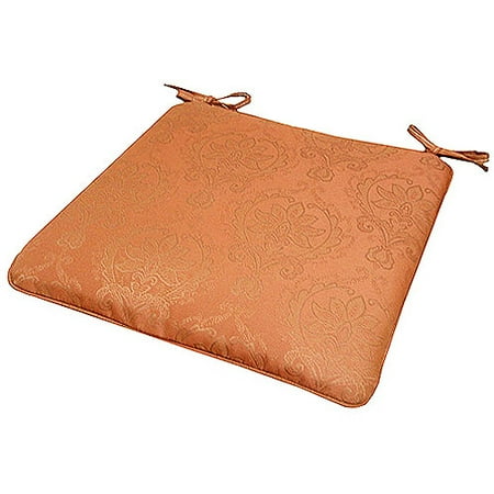 Brooklyn's Damask Orange Seat Pad