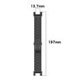 thumbnail image 4 of Correa de reloj Irfora Correa de reloj de acero inoxidable compatible con Huami Amazfit T-Rex T-Rex Pro Correa de reloj Correa de repuesto para bandas de muñeca de metal de la serie Huami Irfora Correa de reloj, 4 of 6