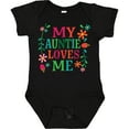 thumbnail image 3 of Inktastic My Auntie Loves Me Girls Girls Baby Bodysuit, 3 of 5