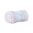 thumbnail image 1 of Warm Soft Flannel Throw Blanket Sofa Bed Bedspread Travel for Bed Sofa Pink 127cmx178cm, 1 of 8