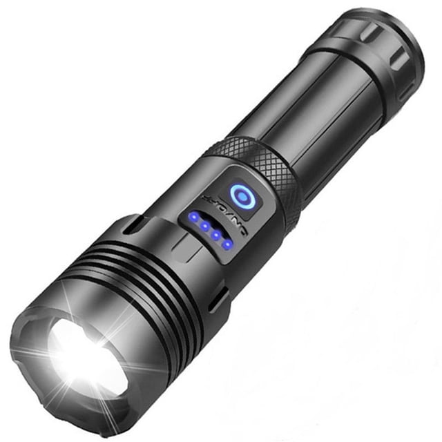 Linterna De Luz Fuerte Con Carga Usb Led, Equipo De Zoom Impermeable Para Exteriores, Luces De Camping Con Luces Laterales Advancent HA035864-00