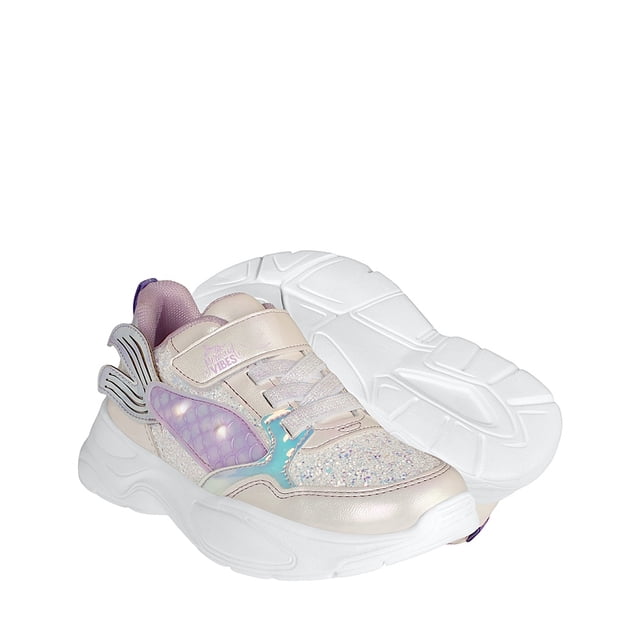 TENIS CASUALES NIÑA TROPICANA 830023 GLITTER BCO 18-21