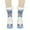 Blue, variant on Women's Slipper Socks Fuzzy Soft Cozy Warm Funny Socks Yellow One Size