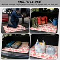 thumbnail image 3 of Yuyamidu Pink Red Strawberry Car Trunk Mat 29" x 39" Scratchproof Cargo Liner Non Slip Car Accessories Full Protection Fits for Most Cars for Women and Pet Dog, 3 of 7