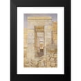 thumbnail image 2 of Henry Roderick Newman 17x24 Black Modern Framed Museum Art Print Titled - East Entrance, Room of Tiberius, Temple of Isis, Philae (1905), 2 of 5