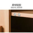 thumbnail image 4 of 50pcs Cabinet Door Bumpers Clear, Adhesive Rubber Feet Silicone, Sound Dampening Door Slam Stopper Non Slip Furniture Pads Wall Protector for Cutting Board, Door, Drawers, Glass Cabinet, 4 of 8