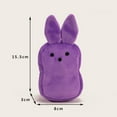 thumbnail image 6 of Tnobhg Easter Bunny Coin Purse Soft Plush Small Portable Cute Colorful Rabbit Coin Holder Storage Bag Pouch Wallet Festival Gift Party Favors, 6 of 8