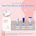 thumbnail image 2 of Waterdrop PT-05P Water Filter Pitcher with 2 Filters, 7-Cup Capacity, NSF Certified, 5X Longer Filter Life, Up to 800 Gallons, Fridge-Friendly Design, Reduces PFOA/PFOS and Chlorine, Pink, 2 of 12