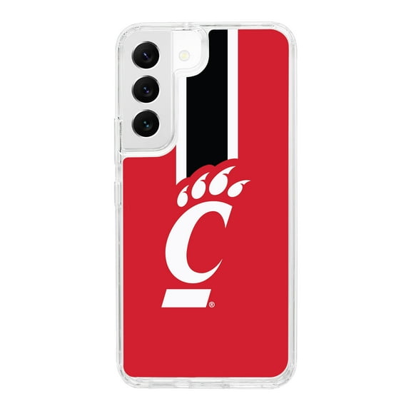 Cincinnati Bearcats HD Phone Case Compatible with Samsung Galaxy S22 (Stripe) by Affinity Bands