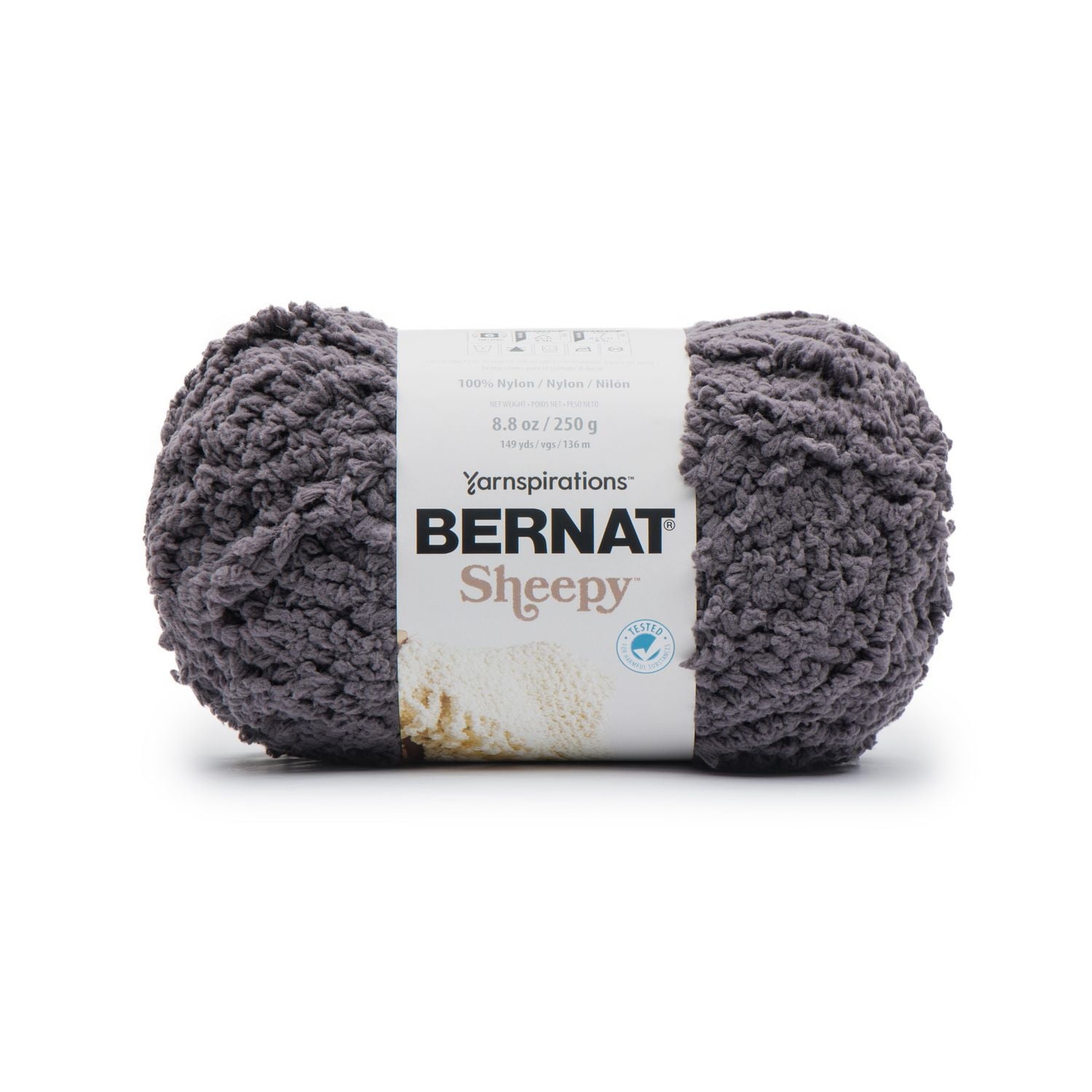 Bernat® Fil Sheepy™, Nylon #6 Super Volumineux, 8,8 Oz/250 G, 149 Yards