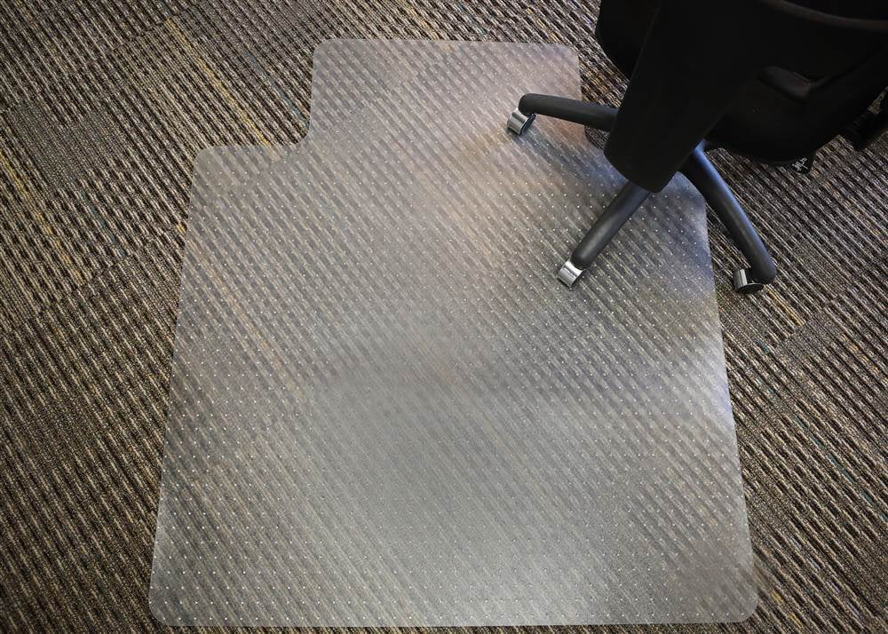 Plastic Chair Mat (Low Pile   36 in. L x 48 in. W)