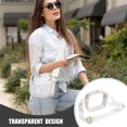 thumbnail image 2 of Shisuyan Pochette Transparente Porte-Cartes Petit Sac à Main Transparent Sac de Sport Transparent, 2 of 9