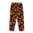 thumbnail image 5 of Haiem Thanksgiving Turkey 1 Women's Pajama Pants Ultra Lightweight Pjs Bottoms Sleepwear Bottom Pants With Pocket Drawstring-Medium, 5 of 7