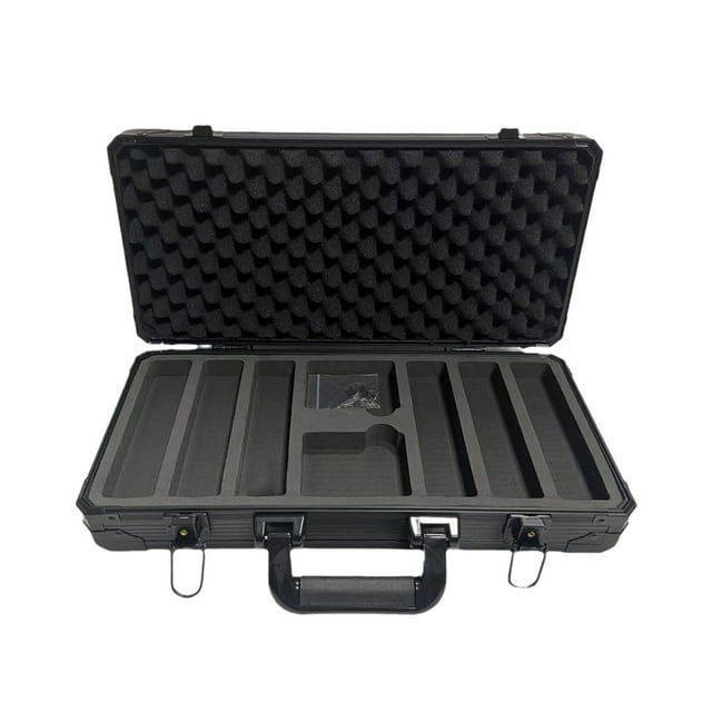 Estuche Organizador para Chips, Caja de Tarjetas Sólida, Protección Completa Portátil con Asa, Contenedor de Almacenamiento, Estuche de Almacenamiento Capacidad de 300 chips