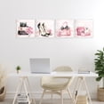 thumbnail image 2 of Glam Time Fashion Items 4pc Wall Plaque Set, 12 x 12, Made In USA, 2 of 5