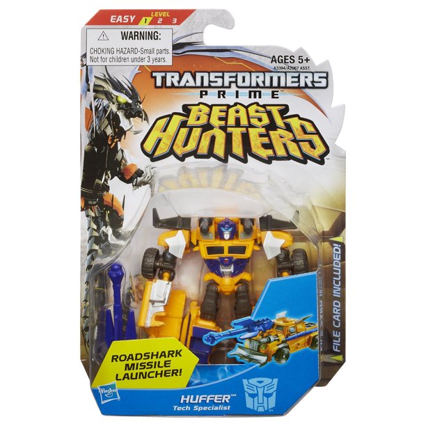 Transformers Prime Beast Hunters Huffer Commander Figure