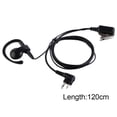 thumbnail image 2 of Seguridad Restaurantes G Shape 2-Pin Ear-Clip Auricular Reemplazo para cls1110 cls1410 Radio bidireccional sidaley TX1308-00, 2 of 2