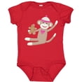 thumbnail image 3 of Inktastic Sock Monkey Gingerbread Boys or Girls Baby Bodysuit, 3 of 5