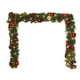 thumbnail image 2 of AZXY Christmas Garland Clearance Prelit,Battery Operated Christmas Garland with Lights, Christmas Indoor Decor with Led Lights,60in, 2 of 7