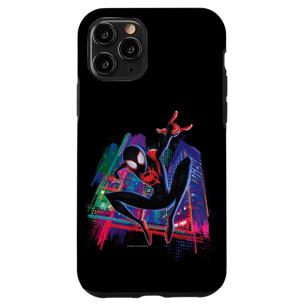 Funda para teléfono Marvel Spider-Man Miles Morales Graffiti City iPhone 11 Pro