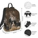 thumbnail image 2 of Disketp Cat Family Mochila Ligera e Impermeable, Mochila de Día Resistente para Viajes, Senderismo y Uso Diario para Hombre y Mujer, 2 of 7