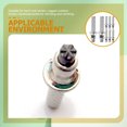 thumbnail image 4 of 8 Pcs Embout de Canne en Acier Tungstène pour Randonnée Randonnée, 4 of 8