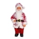 thumbnail image 5 of Muñeco de Papá Noel, decoración navideña, colección de obras de arte, adorno decorativo para gabinete rojo blanco, 5 of 9