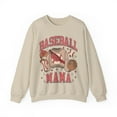 thumbnail image 2 of Baseball Mama Women's Sweatshirt, Mom Sports Sweatshirt, 2 of 5