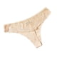 thumbnail image 5 of Sonducket Bragas de tiro bajo, tanga, ropa interior para mujer, Tanga, bragas sin costuras, lavable, Sexy, mano de obra fina, elasticidad, piel Color de piel SG 2Conjunto, 5 of 6