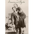 thumbnail image 2 of Vintage Apple Collection 14x18 White Modern Wood Framed Museum Art Print Titled - Bonnie And Clyde Ii, 2 of 4