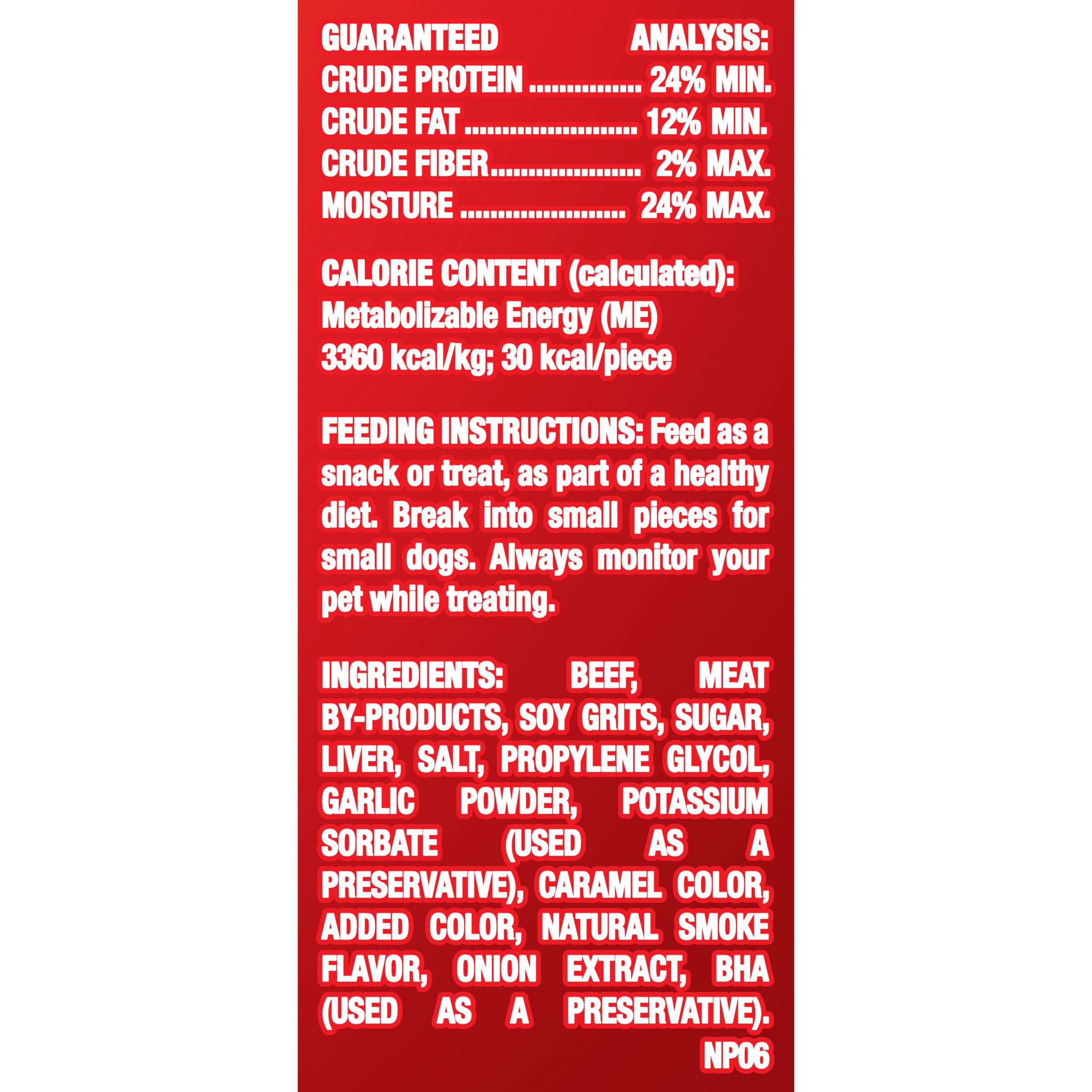 Pup Peroni Original Beef Flavor Dog Treats 7.8 oz Canister Walmart