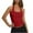 Red, variant on Wyobmus Halter Tops for Women Summer Fashion Backless Shirts Sleeveless Going Out Crop Tops Y2K Clothes 2025 Trendy Red