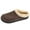 Coffee, variant on Men's Slippers Fuzzy House Shoes Memory Foam Slip On Clog Plush Wool Fleece Indoor Outdoor Coffee, Size 6-7