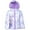 Purple, variant on Disney Frozen Elsa Princess Anna Toddler Girls Zip Up Puffer Jacket Toddler to Little Kid