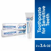 Sensodyne Repair & Protect, Fluoride Toothpaste For Sensitive Teeth and Cavity Protection, Whitening 2 ct / 3.4 oz