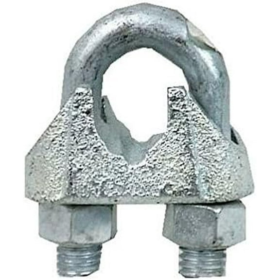 Campbell T7670489 5/8" Galvanized Wire Rope Clip