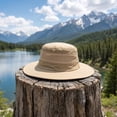 thumbnail image 5 of UPF 50+ Wide Brim Bucket Hat, With Neck Flap Breathable Fishing Design, Summer Sun Protection Men Women Cap, Hat for Men Women Fishing Hiking Camping Summer, 5 of 7