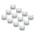 thumbnail image 1 of Unique Bargains 12Pcs Bright LED Tea Light, White Waterproof Flameless Candles Color Change Party Wedding Festivals Decor, 1 of 7